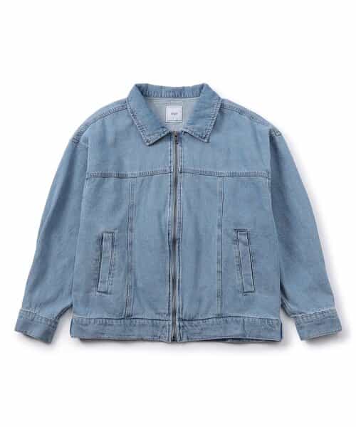 ジップデニムジャケット