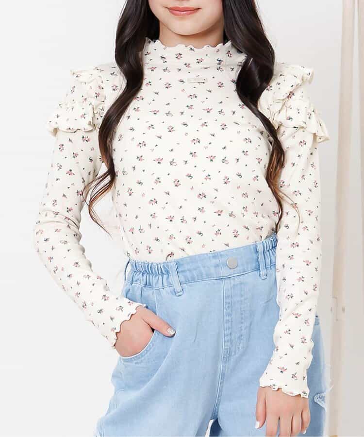 フリルリブロンT