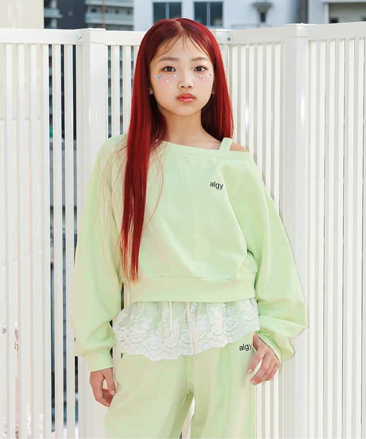 【セットアップ対応】クロップドトレーナー