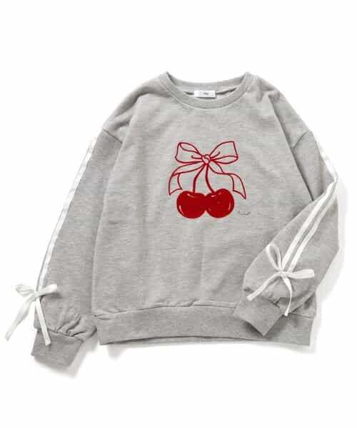 ラインりぼんチェリートレーナー