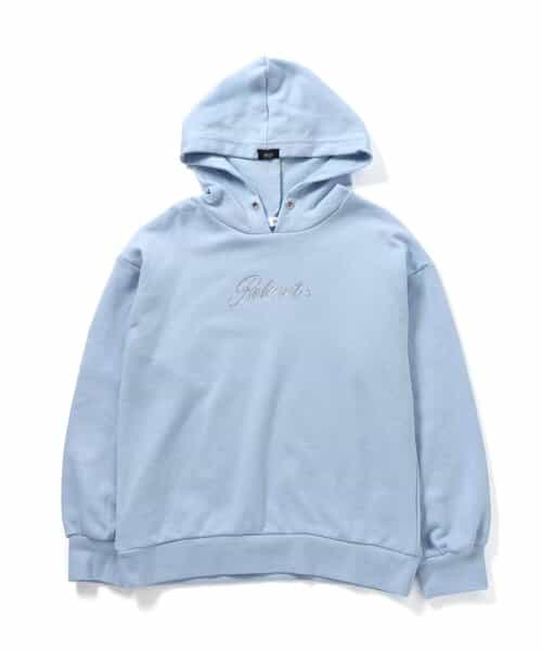 ラインストーンフーディ