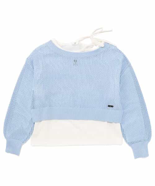 メッシュニット＆ロンTセット