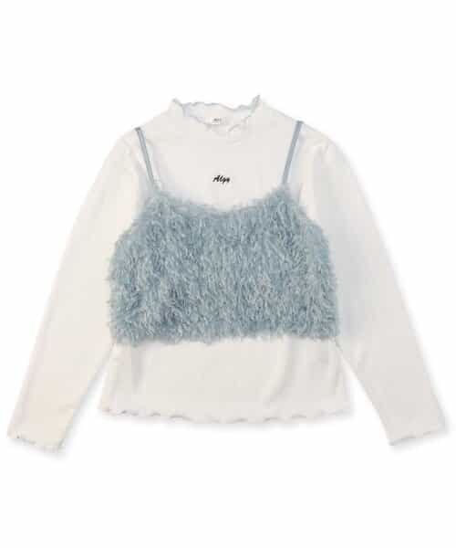 ★SALE★テープヤーンビスチェ＆リブロンTセット