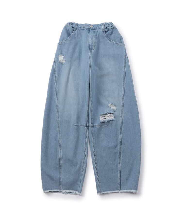 デニムカーブパンツ