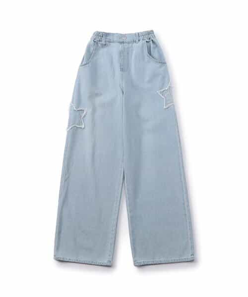 アソートデニムワイドパンツ