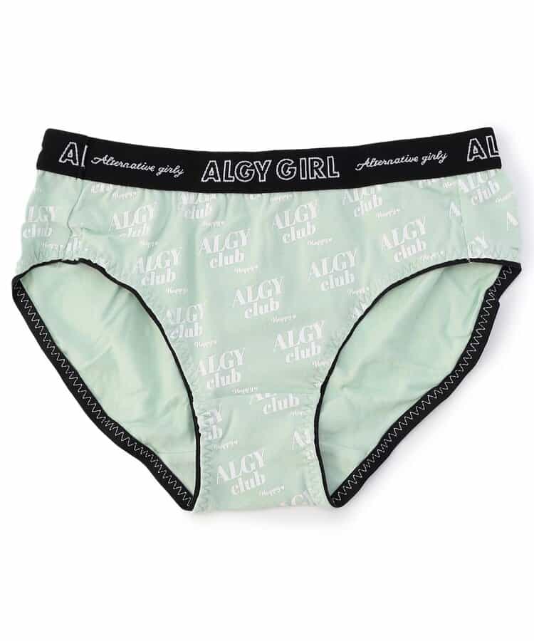 ALGY CLUB総柄ロゴショーツ