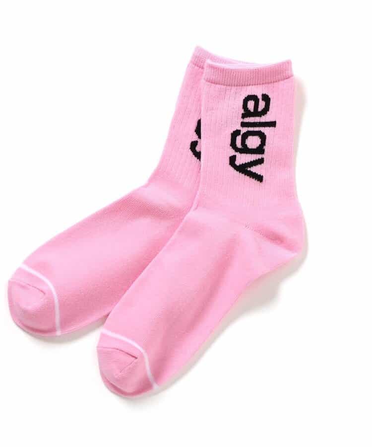 ビッグロゴクルーソックス