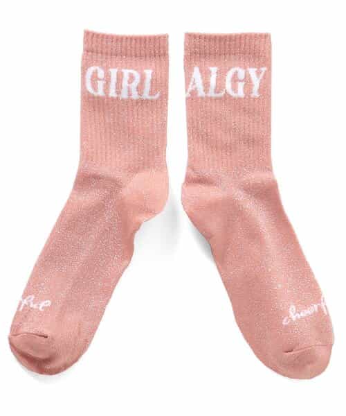 ビッグロゴラメクルーソックス