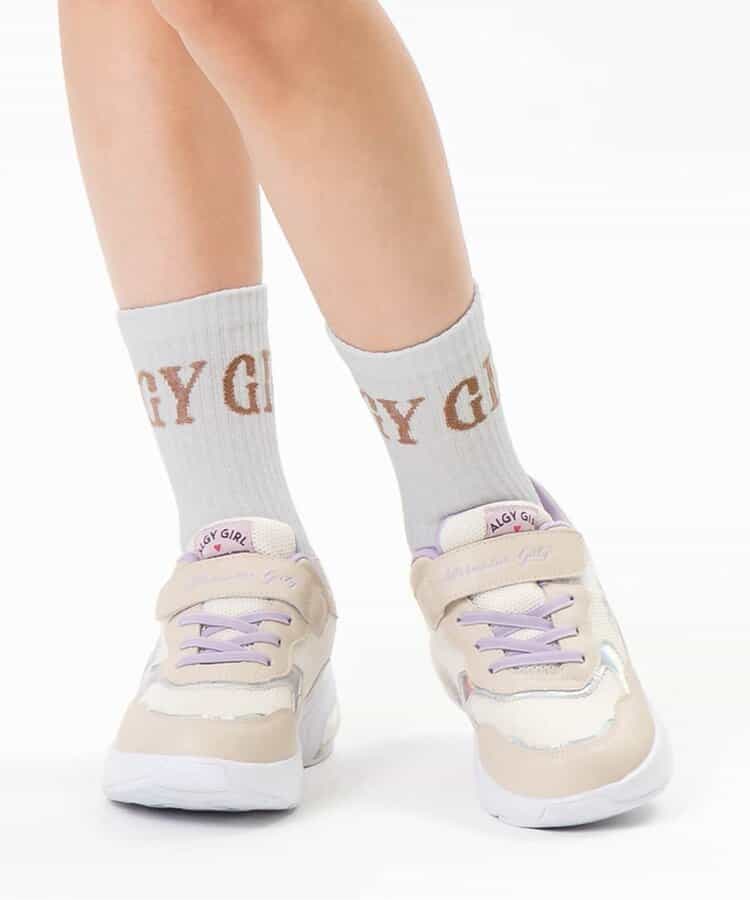 ビッグロゴラメクルーソックス