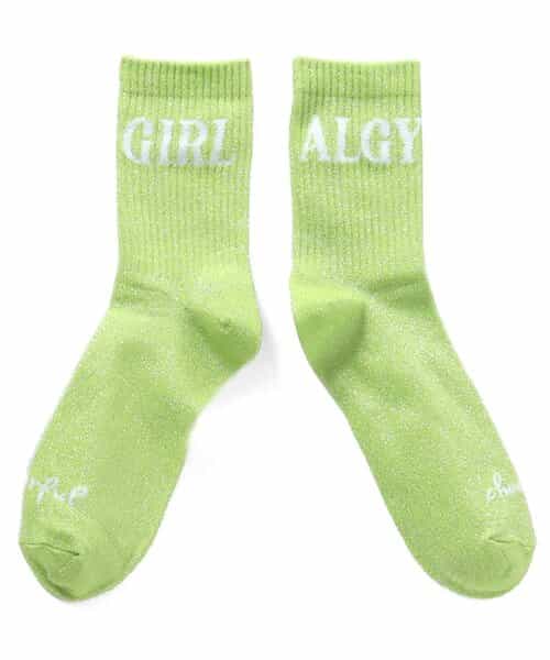 ビッグロゴラメクルーソックス