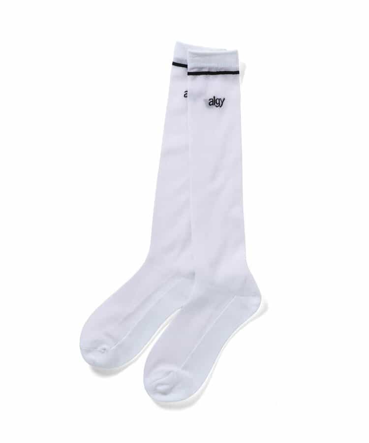 algyロゴシアーハイソックス