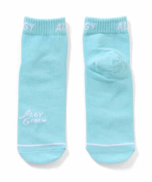 リブロゴショートソックス