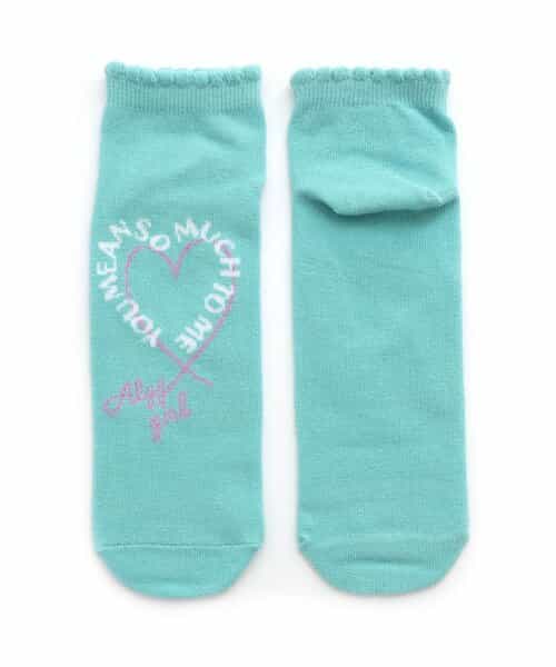 ハートロゴショートソックス