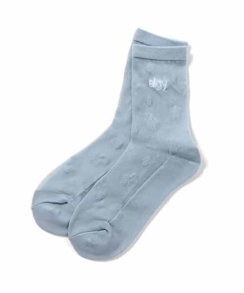 星柄シアークルーソックス