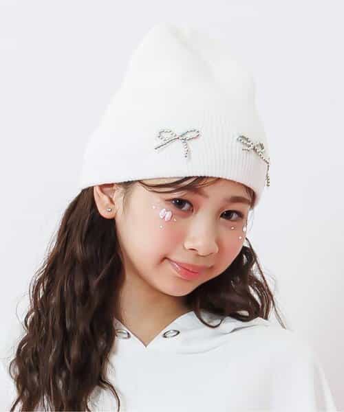 メタルりぼんニット帽