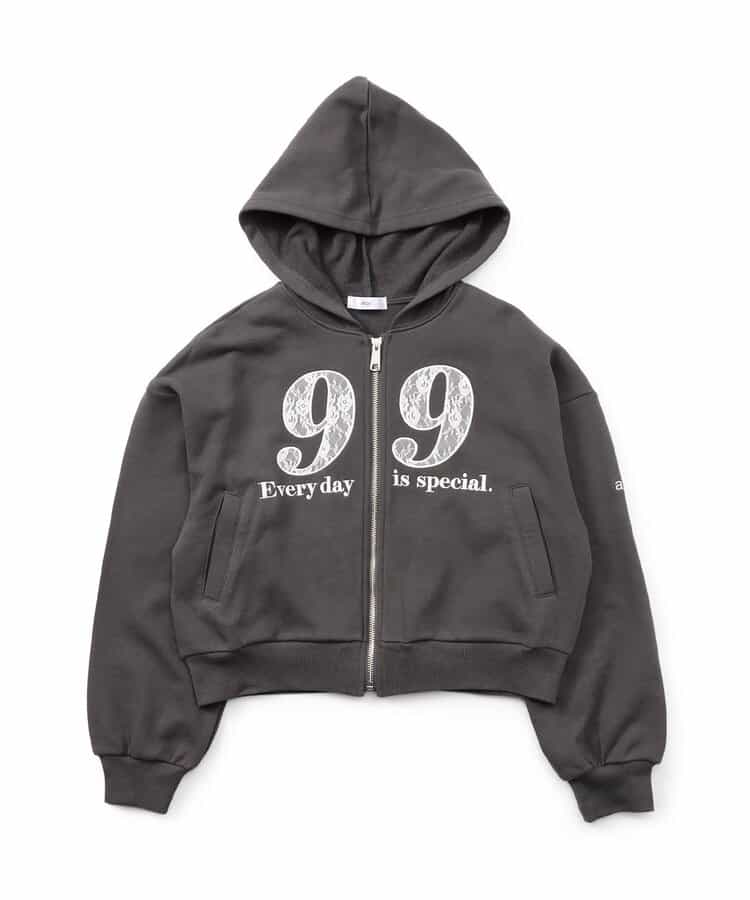 ☆2/5(木)21時～3点10％OFF☆レースナンバリングパーカー