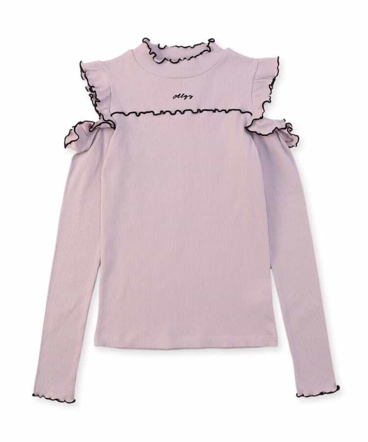 ★SALE★肩あきリブロンT