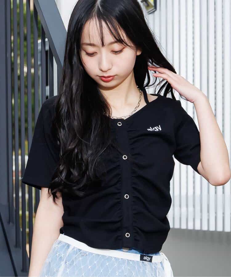 ★SALE★フロントシャーリングT