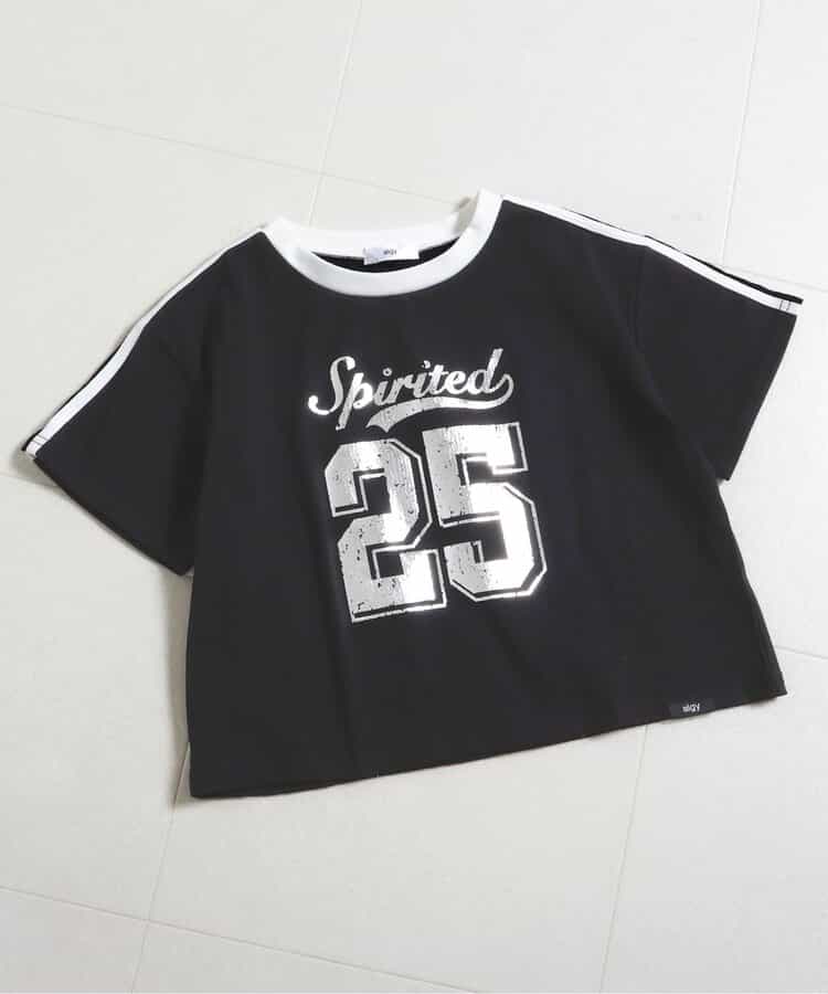 袖ラインナンバリングT