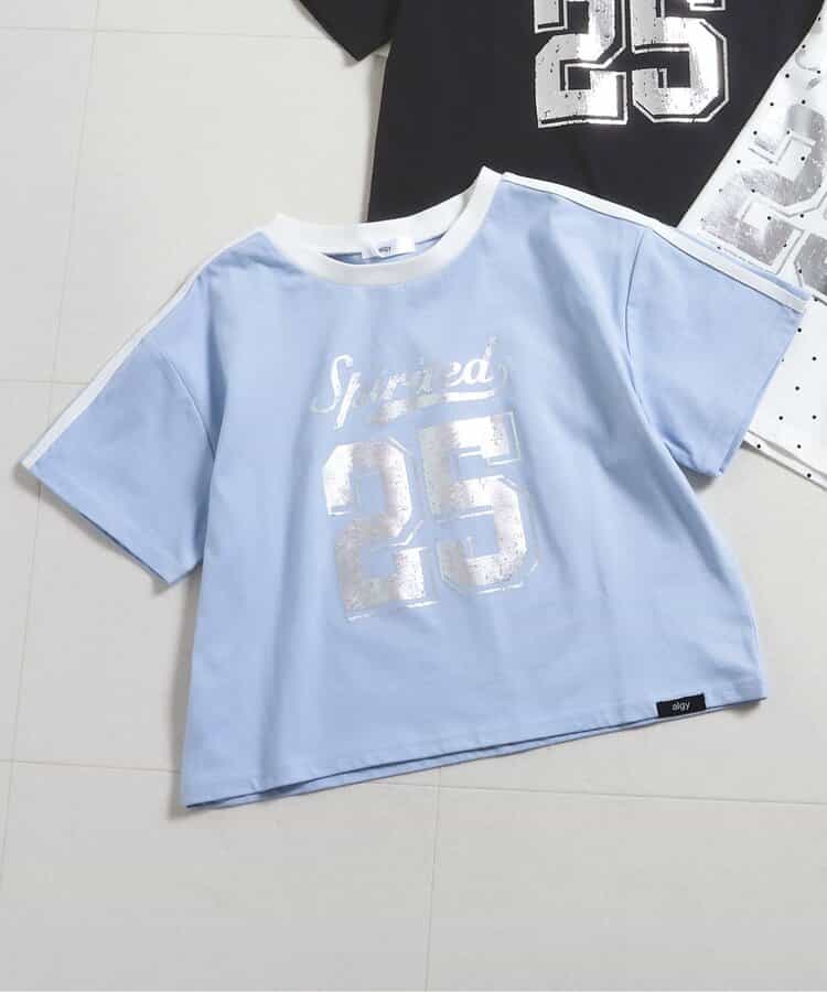 袖ラインナンバリングT