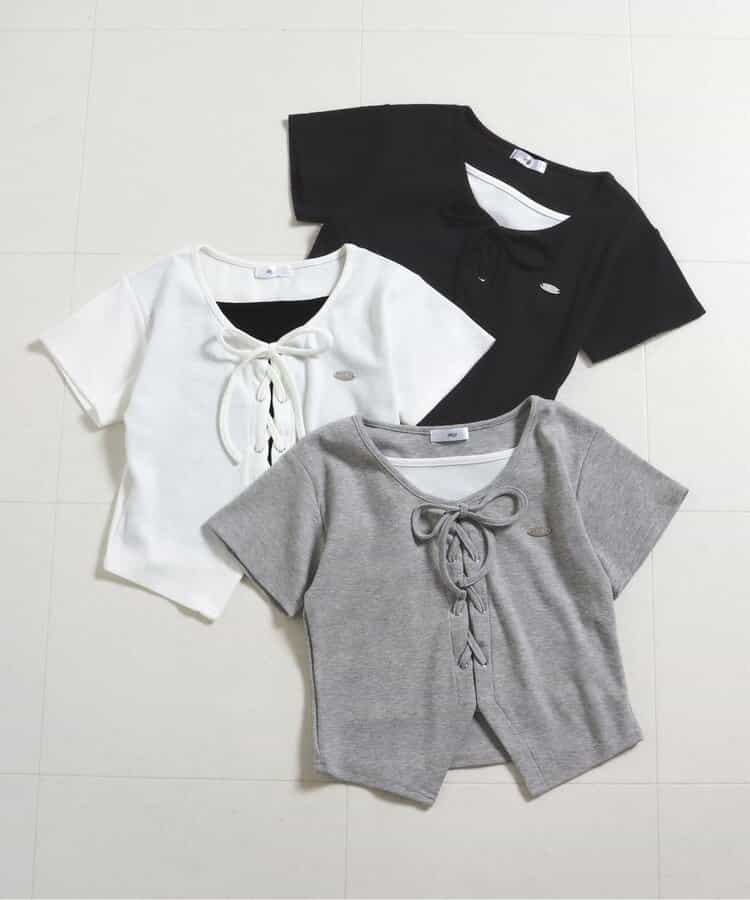 レースアップドッキングT