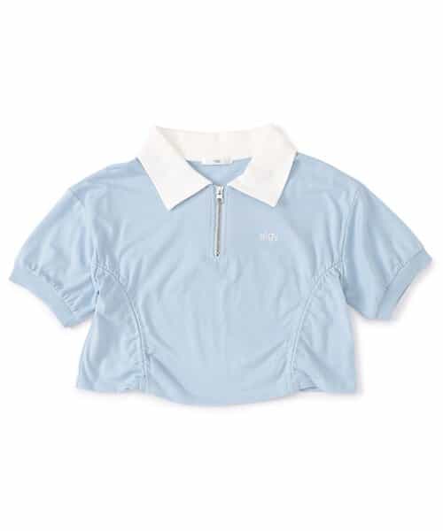 ★SALE★フロントジップシャーリングT