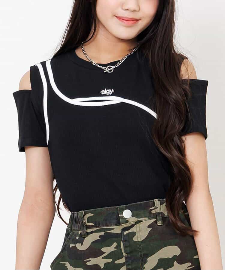 アシメデザインギャルT