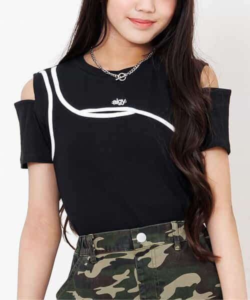 アシメデザインギャルT