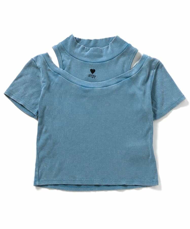 ★SALE★ピグメント肩あきリブT