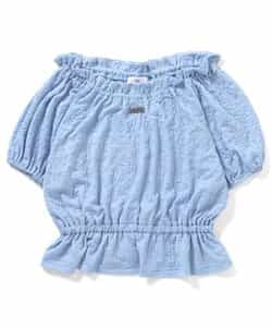 シャーリングブラウス