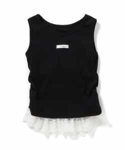 パット付きレイヤードタンク