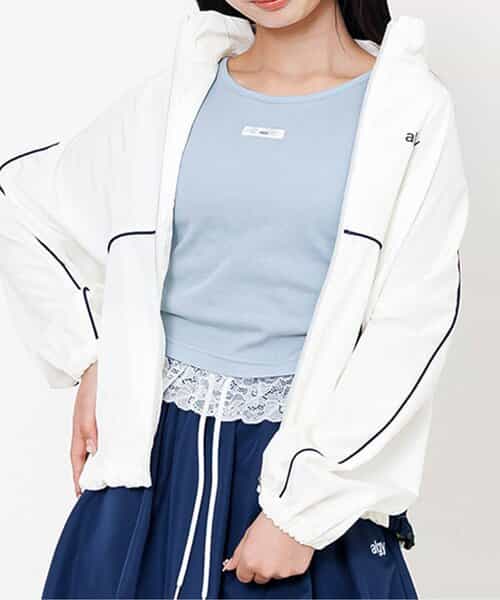 パット付きレイヤードタンク