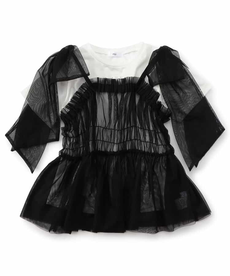 チュールキャミ& Tセット