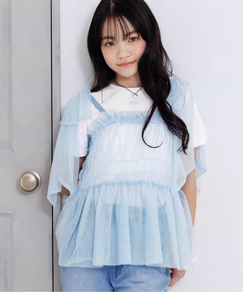 チュールキャミ& Tセット