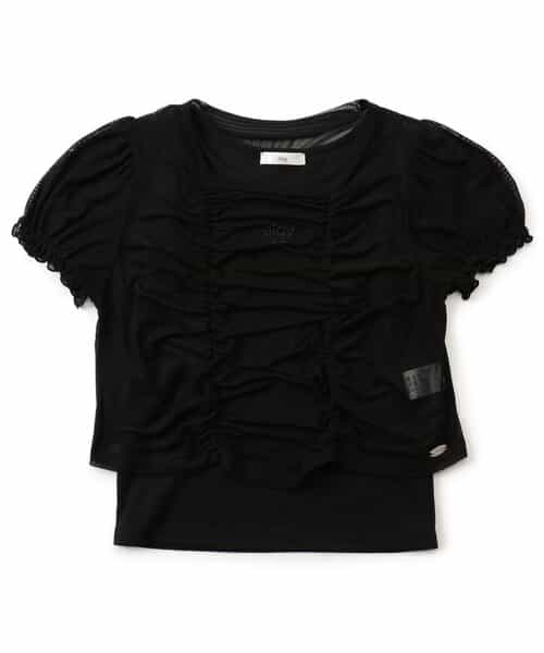 ★SALE★キャザーチュールT＆タンクセット