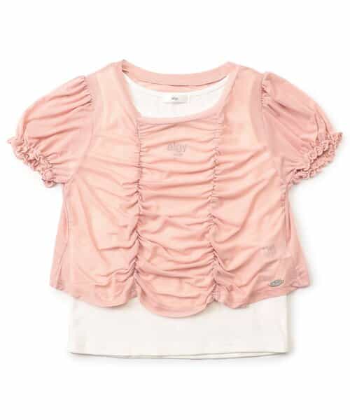 ★SALE★キャザーチュールT＆タンクセット