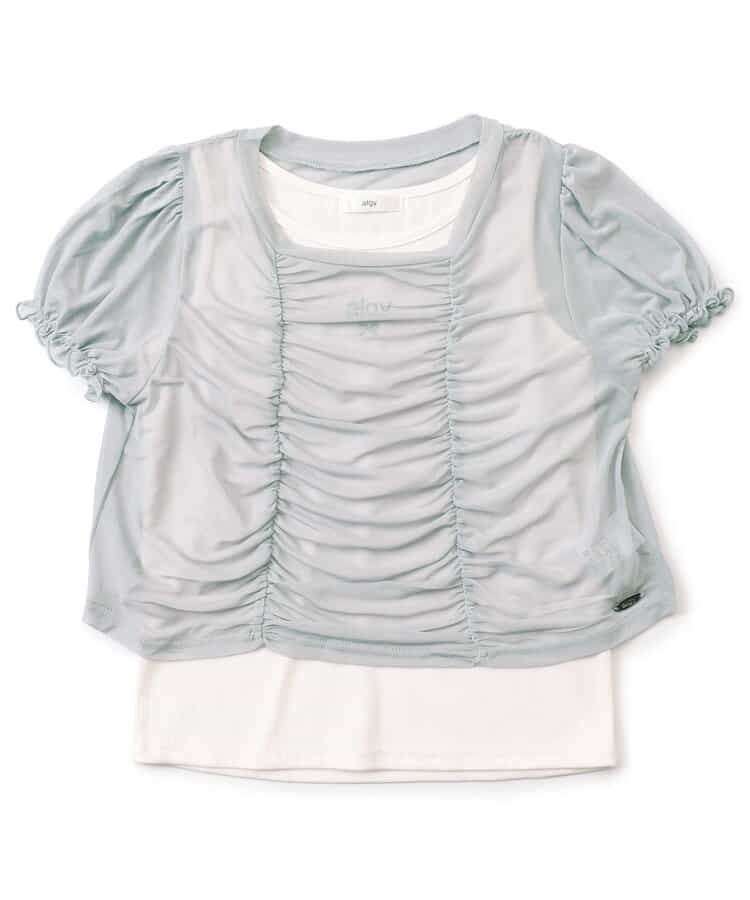 ★SALE★キャザーチュールT＆タンクセット