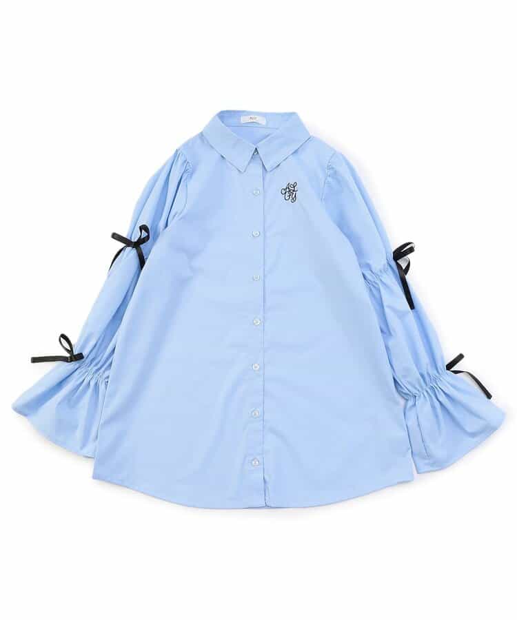 ★SALE★りぼんシャツミニワンピ