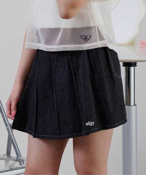 ★SALE★ラップ風プリーツスカート