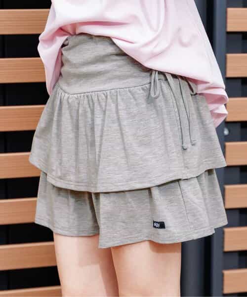 ★SALE★ティアードミニスカパン