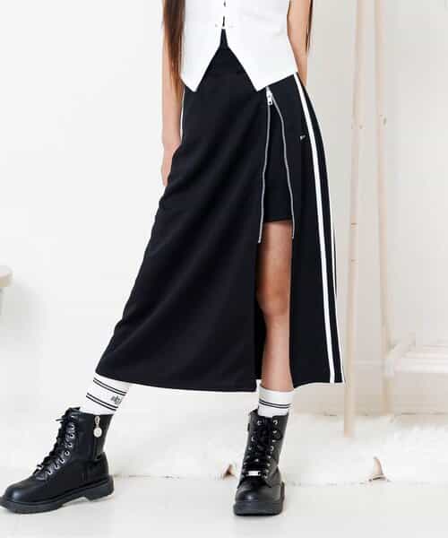 【セットアップ対応】ラップロングスカパン