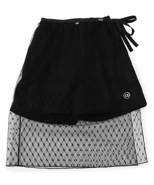 ★SALE★シアースカート付きキュロット