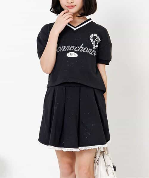 ラメミニ裏毛セットアップ