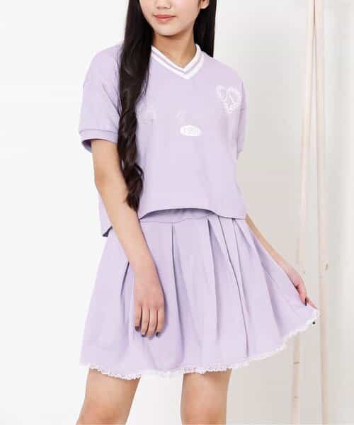 ラメミニ裏毛セットアップ