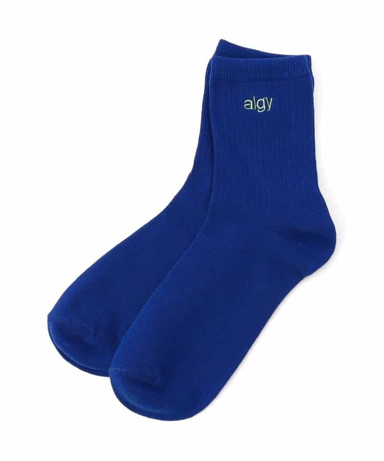 【抗菌防臭】ワンポイントロゴクルーソックス