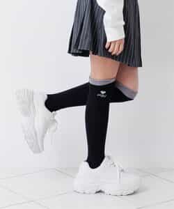 ☆3/19(木)21時～3点10％OFF☆レイヤード風ハイソックス