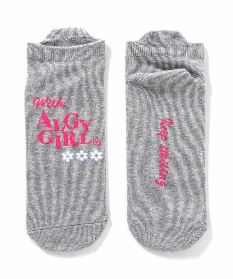 フラワーロゴショートソックス