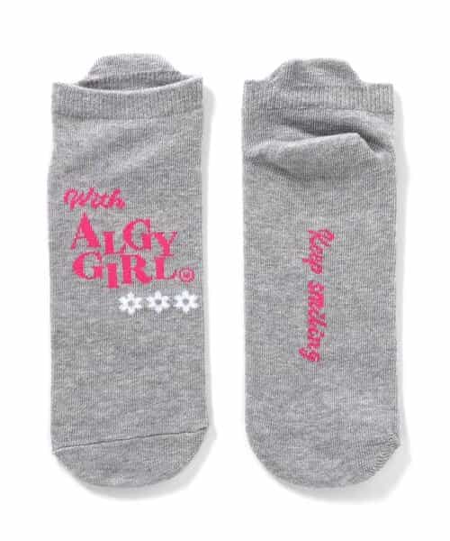 フラワーロゴショートソックス