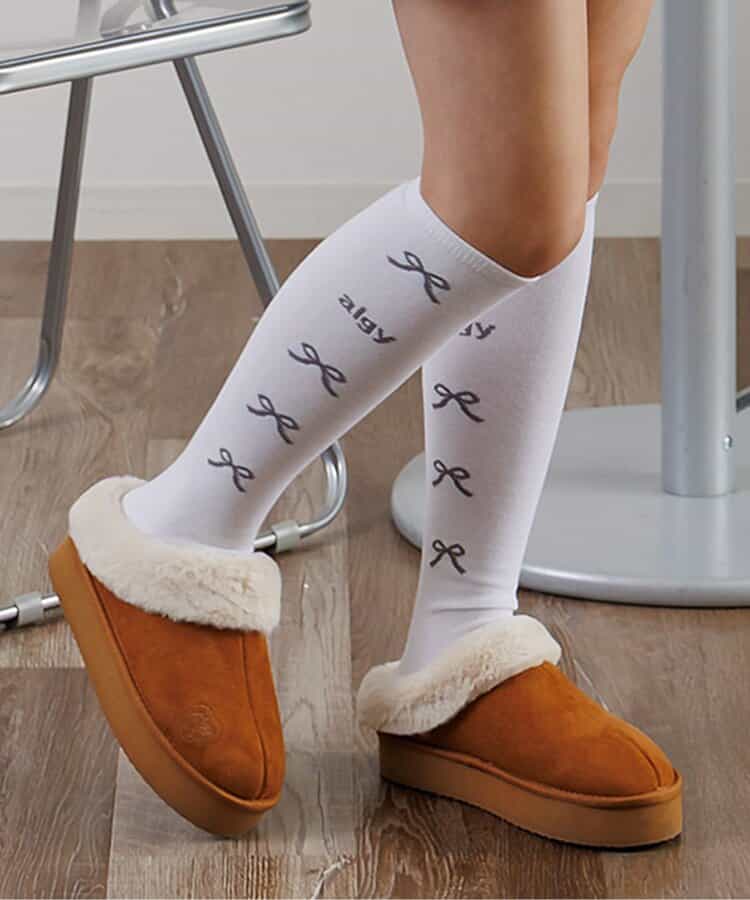 りぼんロゴガーリーハイソックス