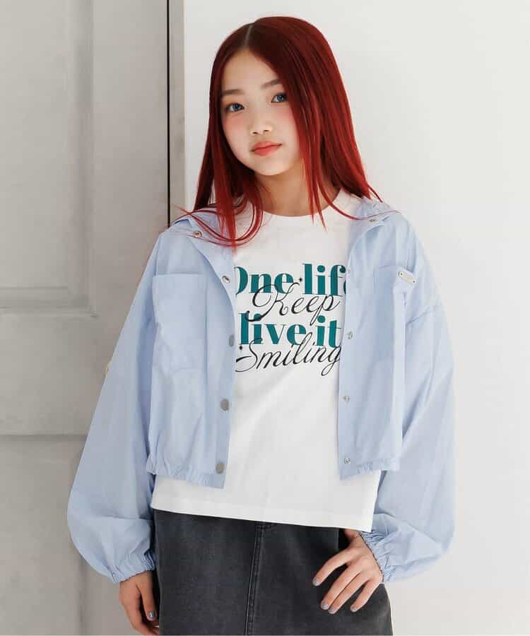 【UV/接触冷感/撥水】シアーパーカー